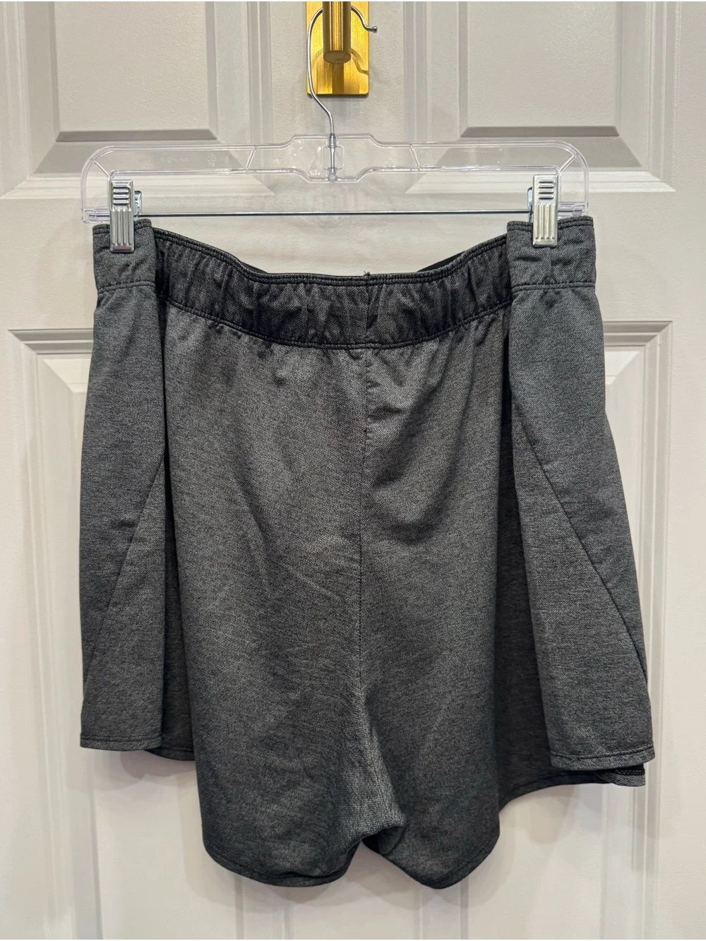 Nike Women's Dark Gray Heather Dri-FIT Attack Training Shorts